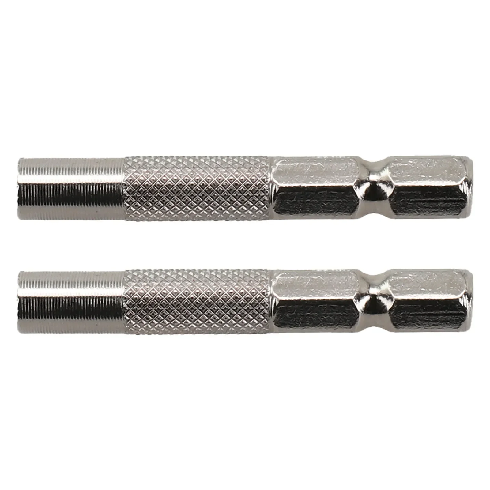 2pcs Hex Shank 6.35mm Hex Handle Insert Bit Adapter To 4mm Electric Screw Driver Socket Holder Magnetic Bit Adapters