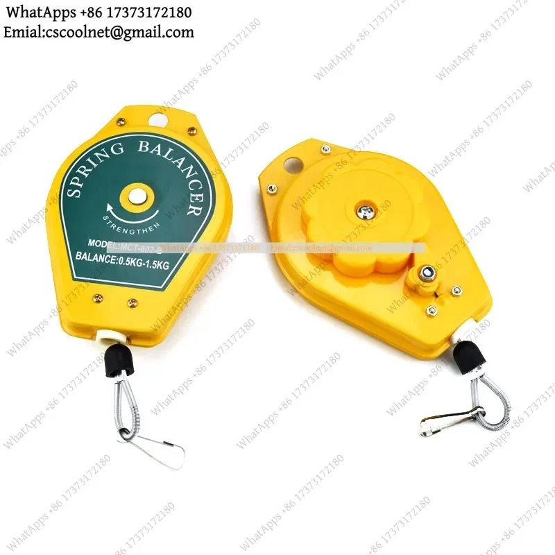 Ergonomic Spring Balancer Tool Holder 0.6-3kg Retractable Hanging Support for Workshop Garage
