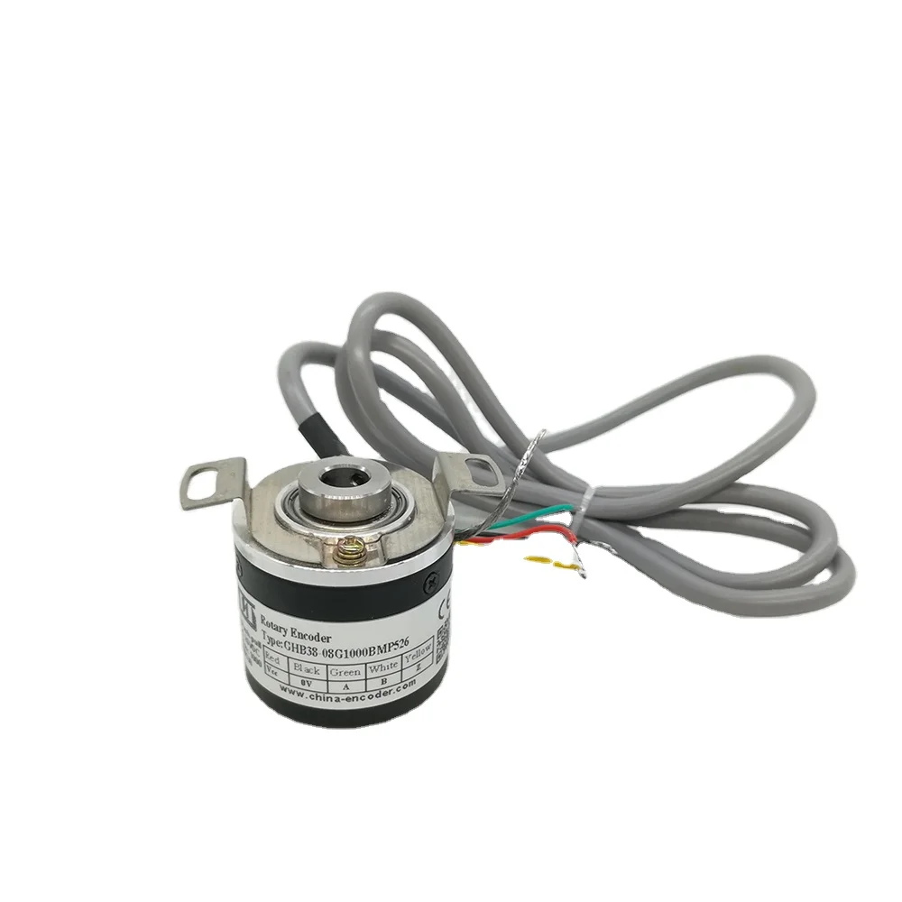 

CALT 200ppr 5mm Blind Shaft Push Pull 5-26v GHB38-05G200BMP526 Rotary Encoder for CNC Machine