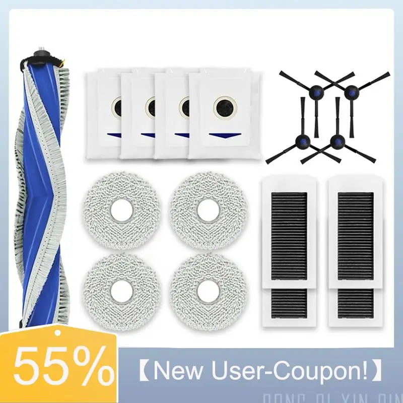 

Запасные части и аксессуары A60T для робота-пылесоса ECOVACS DEEBOT X5 PRO: сменные салфетки для влажной уборки, HEPA-фильтры, мешки для сбора пыли