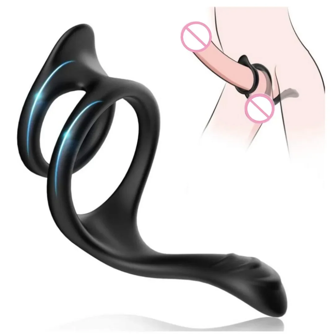 

Semen Cock Ring Penis Ring Reusable Silicone Penis Enlargement Delayed Ejaculation Sex Toys for Men Sex Shop