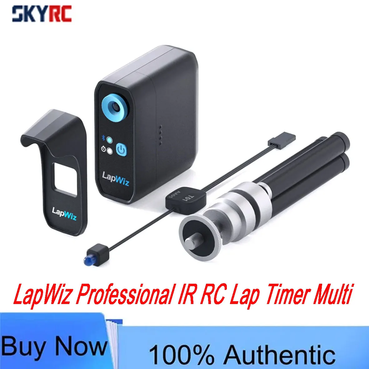 SKYRC LapWiz Professional IR RC Lap Timer Multi-Car ID Mgmt Screen Cast Voice Prompt OTA Upgrade for Mini-Z 1/10 RC Racing