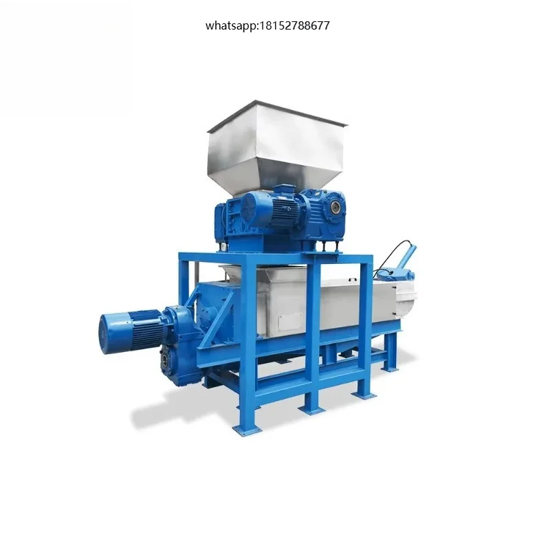 Stainless Steel  Crusher and Squeezer Machine for Fruit and Vegetable Juice Processing