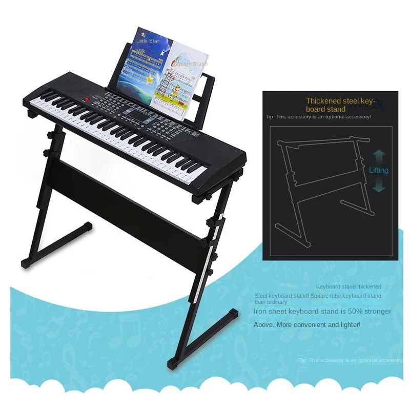 Stand Electronic Organ Liftable Musical Instrument Accessories Children Adult Electronic Organ Stand Teclado Midi Organ Keyboard