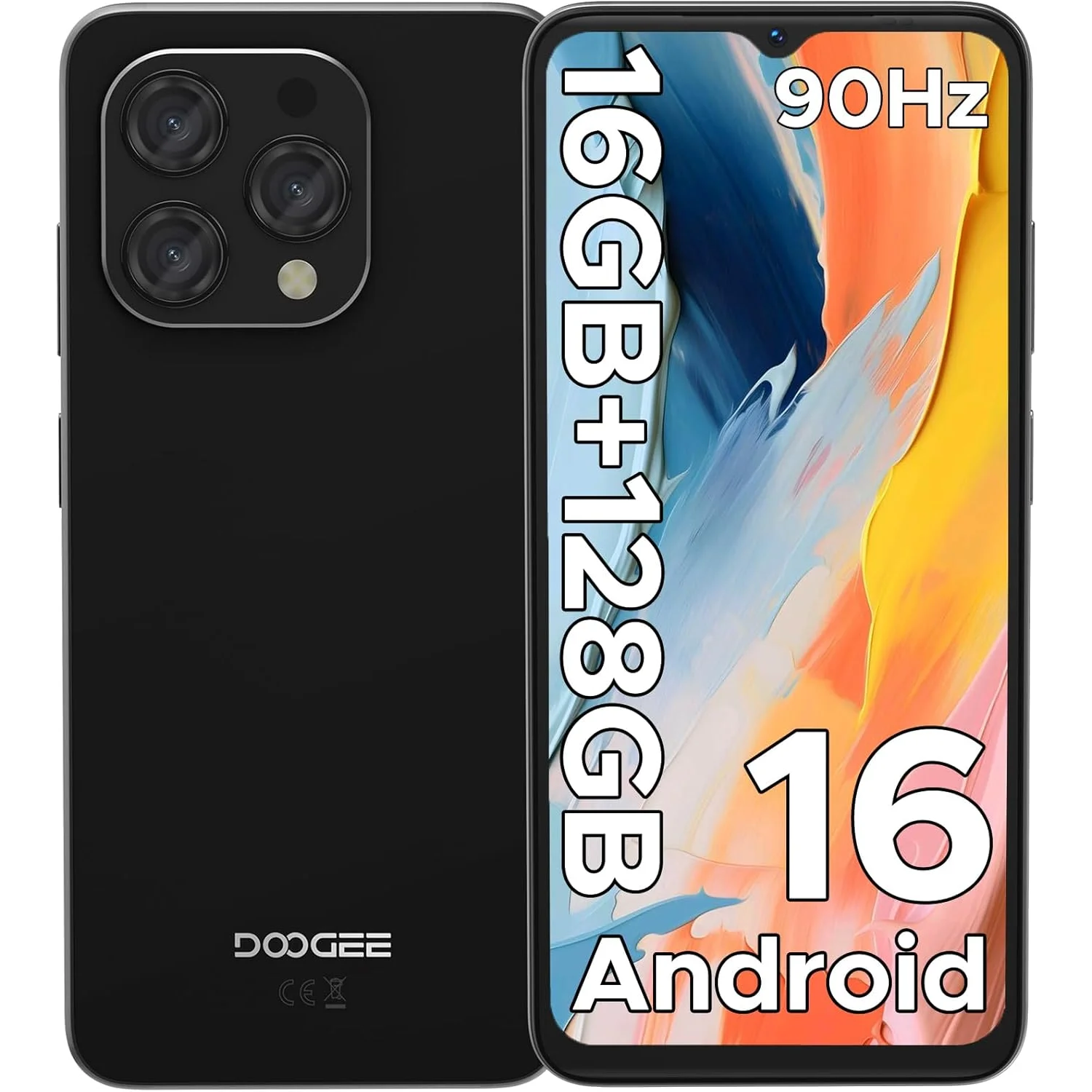 DOOGEE N55 4GB+ 128GB Smartphone 6.56 