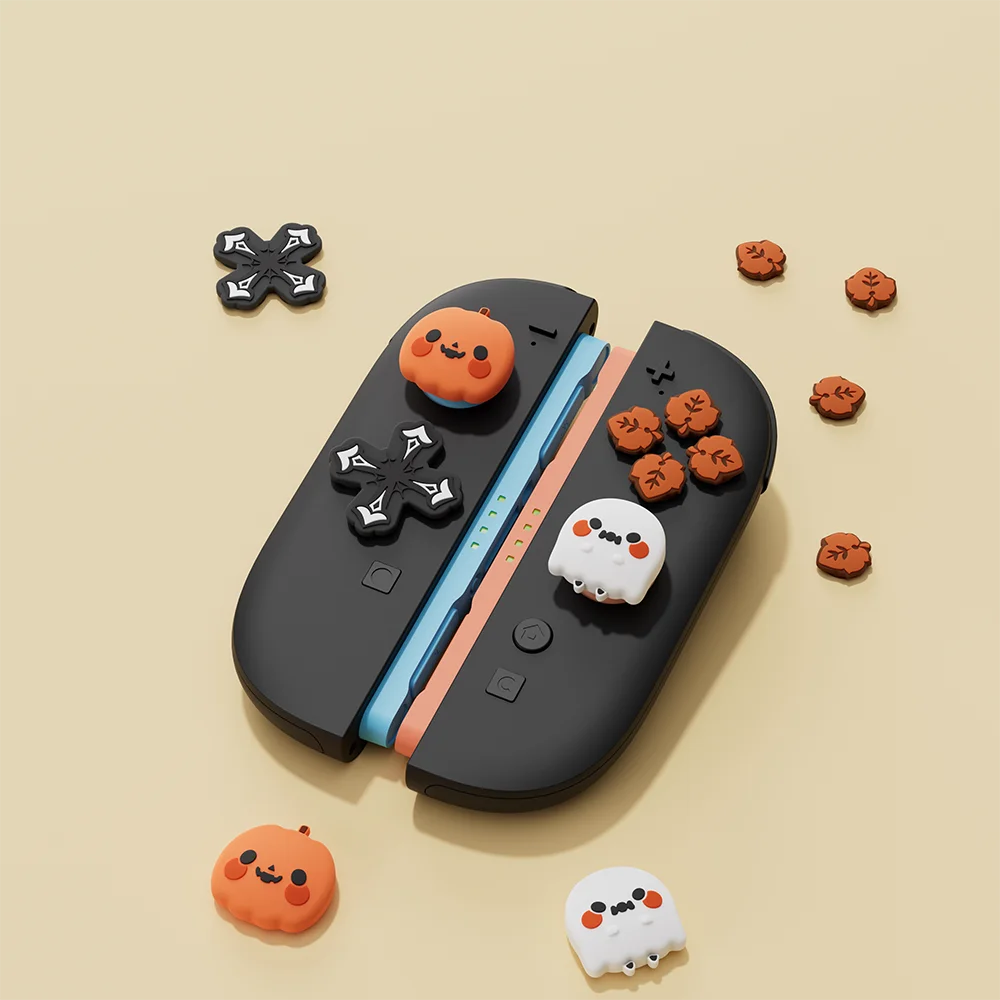 مجموعة أغطية أزرار GeekShare Cross D-Pad متوافقة مع Switch 2، أغطية غطاء ملصق لأزرار المفاتيح ABXY لـ NS2