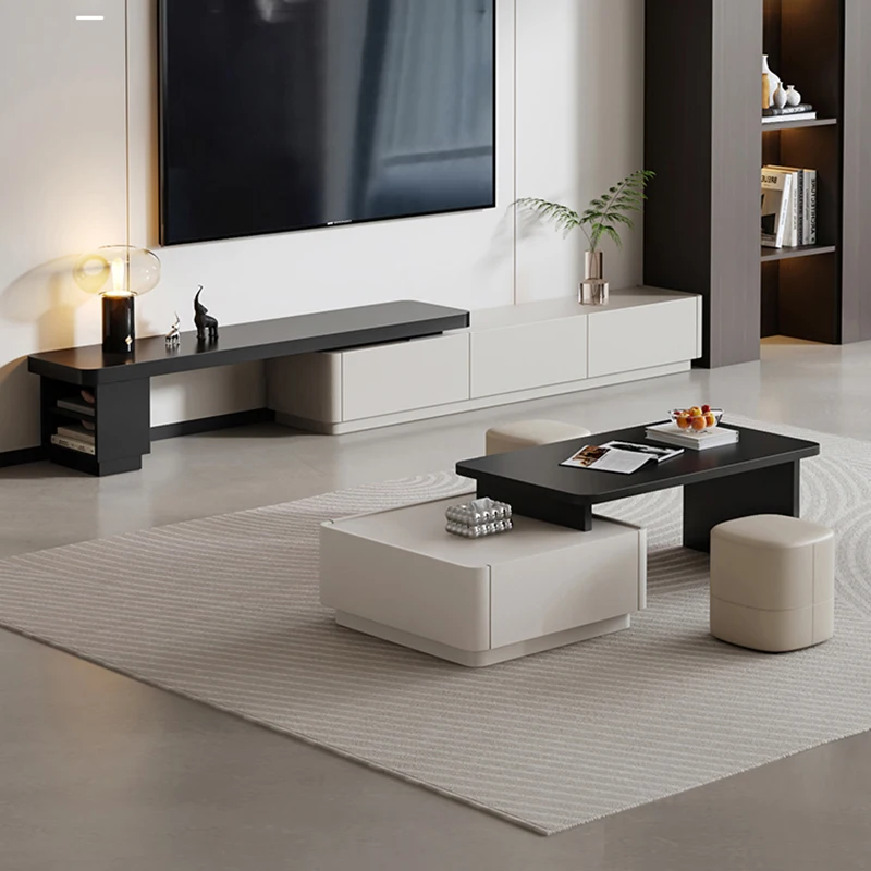 Storage Modern Tv Brackets Style Italian Minimalist Space Saving Tv Stands Elegant Luxury Televisor Living Room Furniture