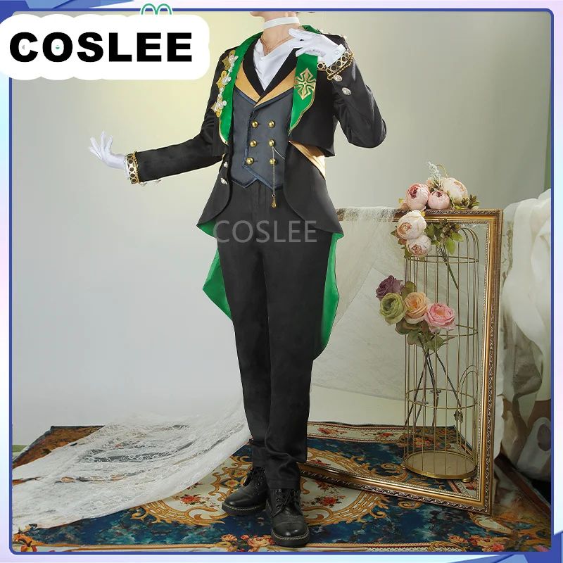 Cospee Ensemble Stars 2 Tenshouin Eichi elegante valzer Cosplay Costume moda bella uniforme Set Party Outfit Custom Made New