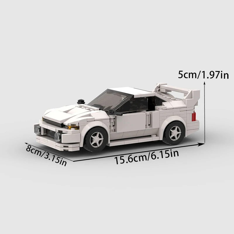 Kreativer Rennmodell-Bausatz, eine ideale Wahl für Halloween- und Weihnachtsgeschenke sowie eine Sammlerstück-Heimdekoration