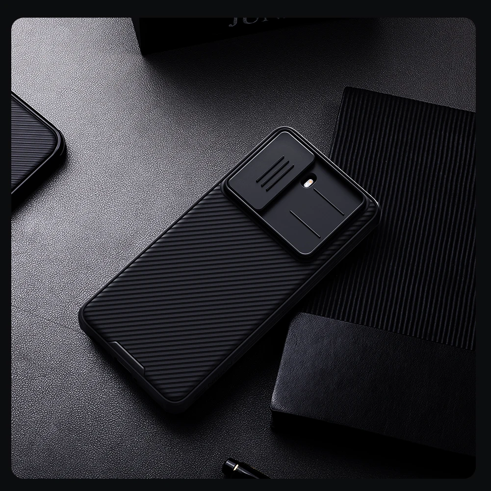 Für Poco X7 Pro: NILLKIN Schutzhülle, passgenau, mit magnetischer Camshield-Funktion und Objektivschutz, nur mit magnetischer Saugfunktion. – Detail 13