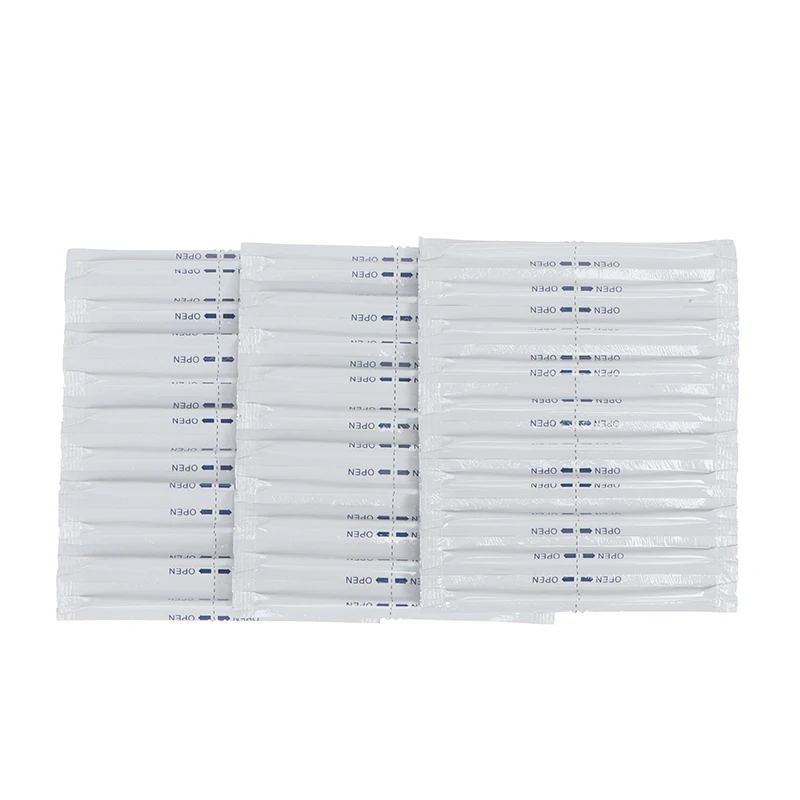 Cotonetes de algodão álcool molhado, cabeça dupla limpeza vara para iqos 2.4 plus ltn, 100pcs