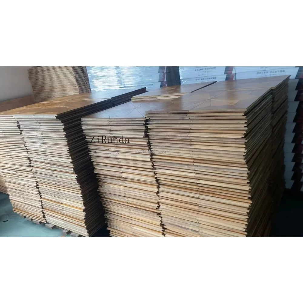 맞춤형 고품질 예술 파켓 원목 오크 바닥재