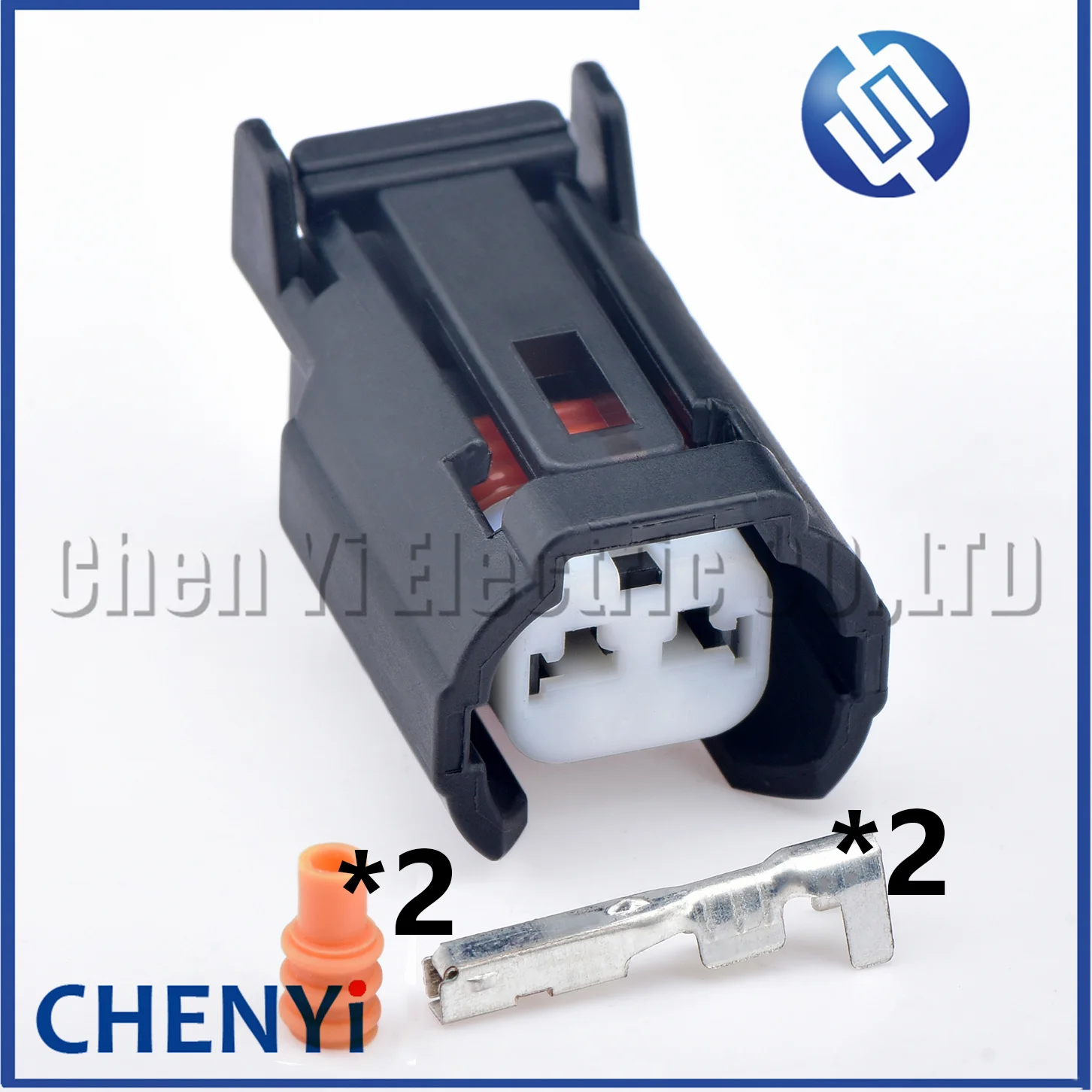 2 Pin Automotive waterproof connector For Air conditioning compressor pump solenoid valve harness plug MG645996-5 645996-5