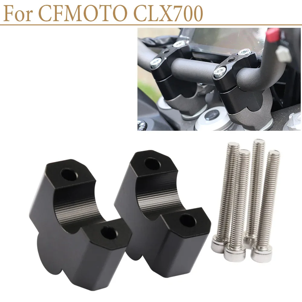Für CFMOTO CF MOTO 700 CLX 700 700CLX CLX700 Motorrad Lenkererhöhung Halterung Zubehör 28mm 1 1/8"