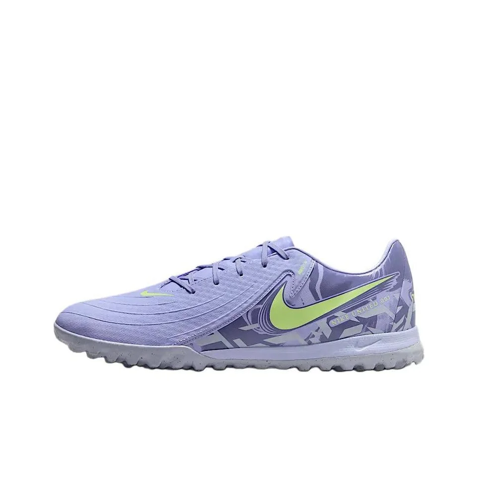 Nike Phantom GX 2 Academy Comfortable Soccer Shoes Men's Purple Green HF1596-500