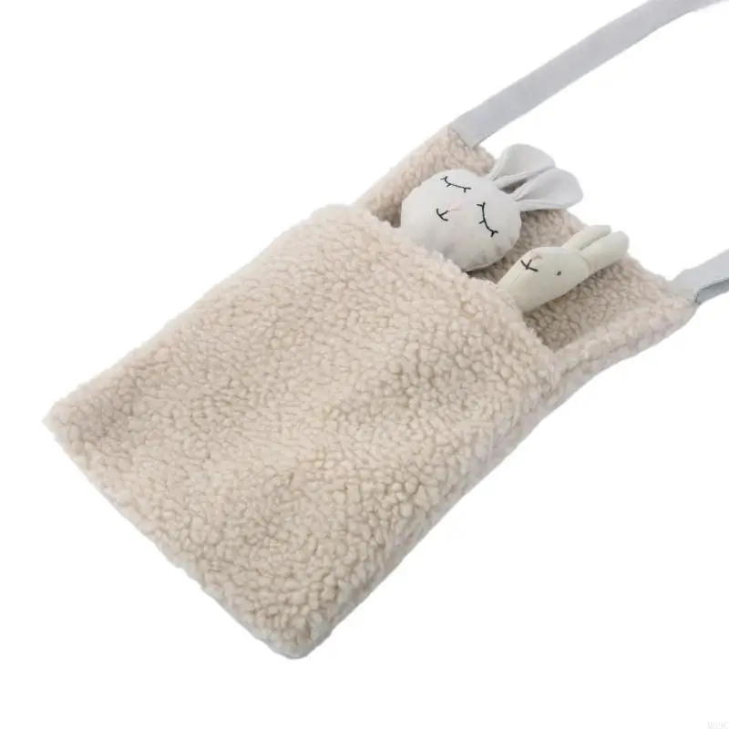 حقيبة تخزين أنيقة M89C لغرفة الأطفال، حقيبة تعليق سهلة التركيب لجانب سرير الأطفال حديثي الولادة