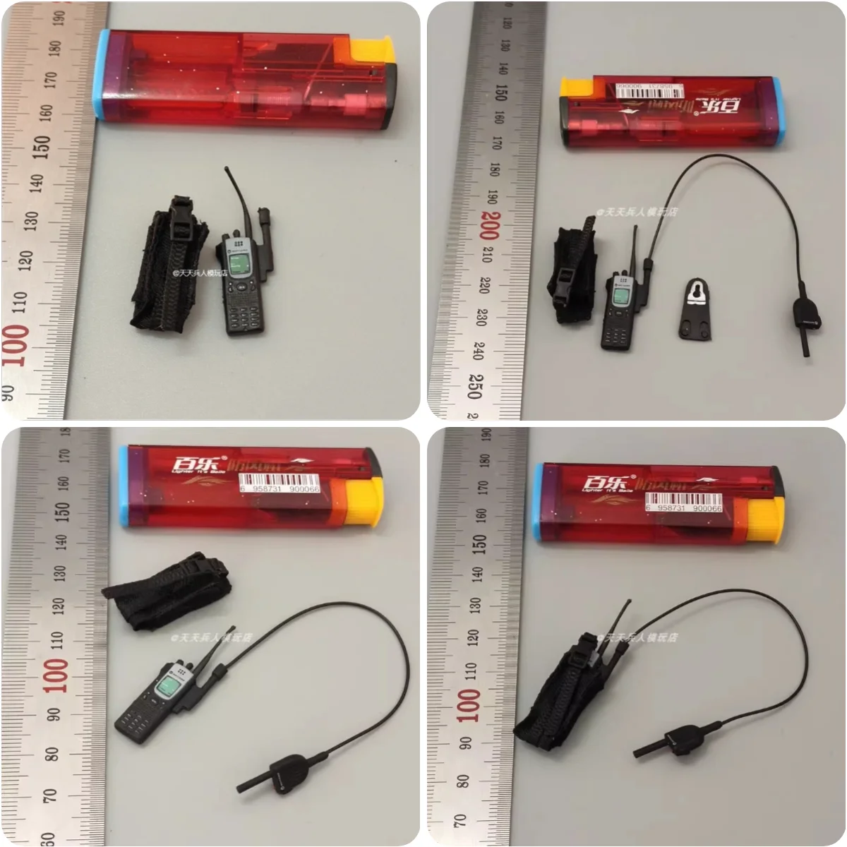 

Soldierstory Scale 1/6th Asia Soldier Doll Phone Headset Communication PVC Material Toys Model Not Real For 12" Doll Figure DIY