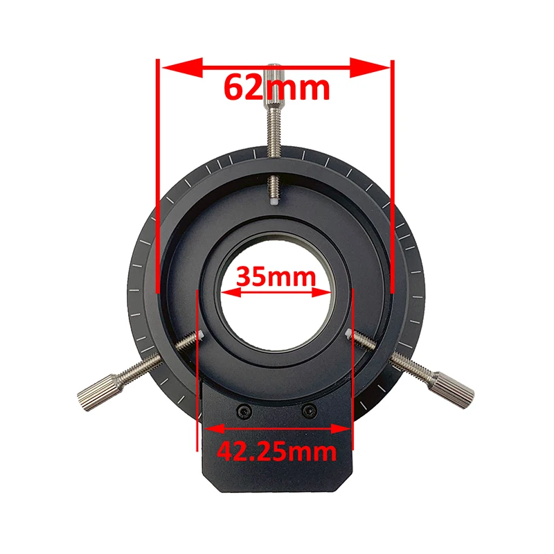 Albenth LED Polarized Ring Light For Industry Stereo Microscopes