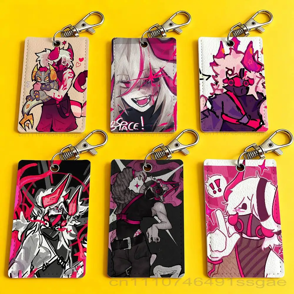 S-Subspace Valk PHIGHTINGS Card Holder Men And Womenn Universal Antirust Keychain Learther Access Drop Key Tag Ring