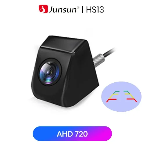Junsun Auto-Rückfahrkamera AHD 720P Auflösung Wasserdicht 140° ° Weitwinkel-Rückfahrkamera für Autoradio