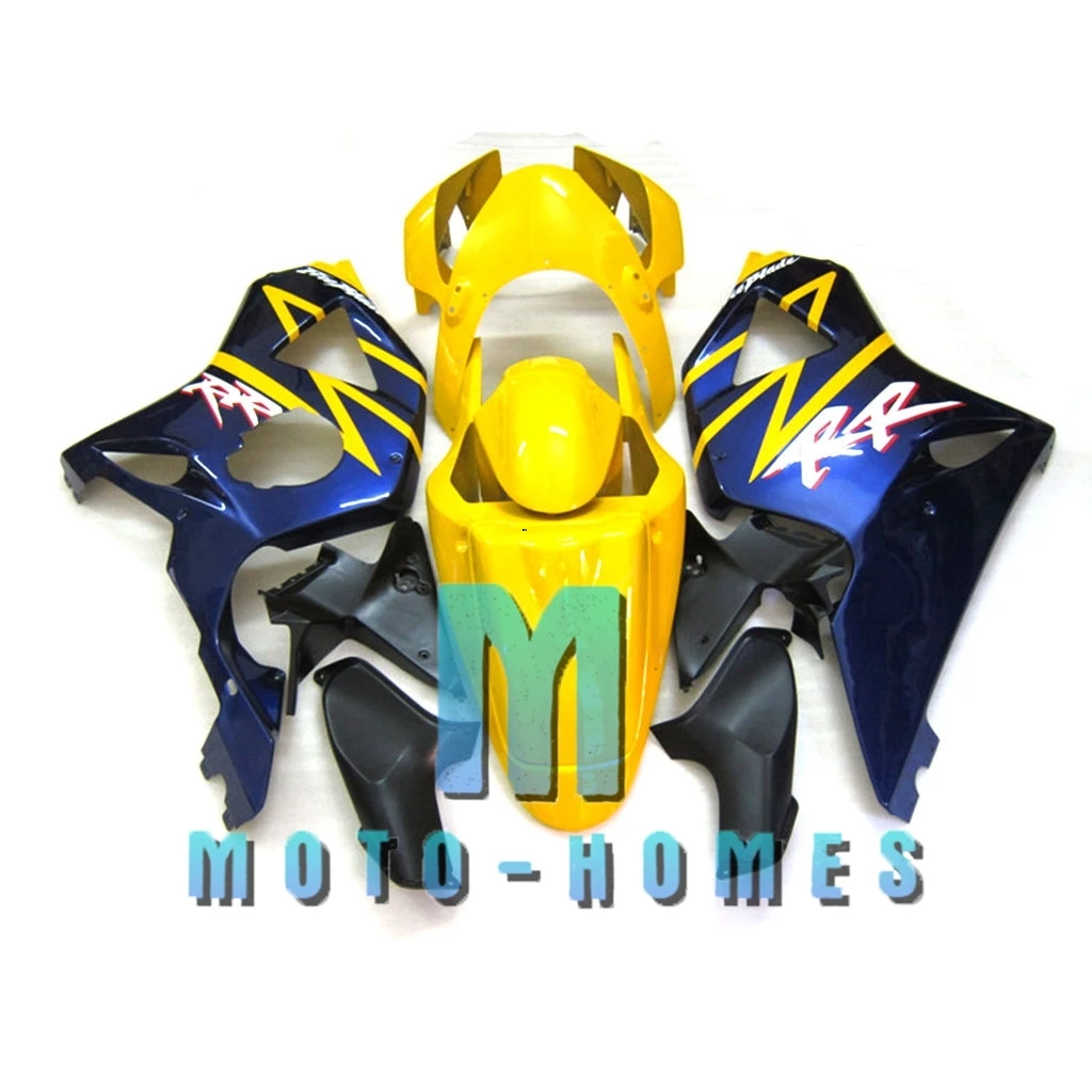 ABS Injection Fairing Set for 954 02 03 CBR900RR 2002 2003 CBR 900 RR High Quality Body Wrecked Rebuild Bike Blue Yellow