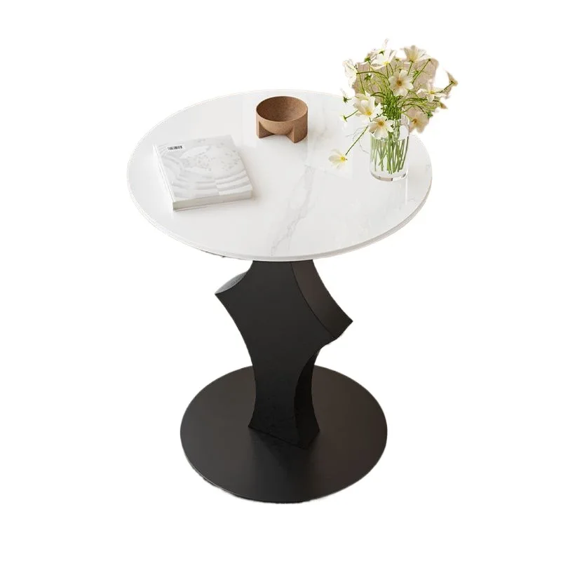 

Italian, Nordic, bedroom, living room, simple, modern, small round table, light luxury