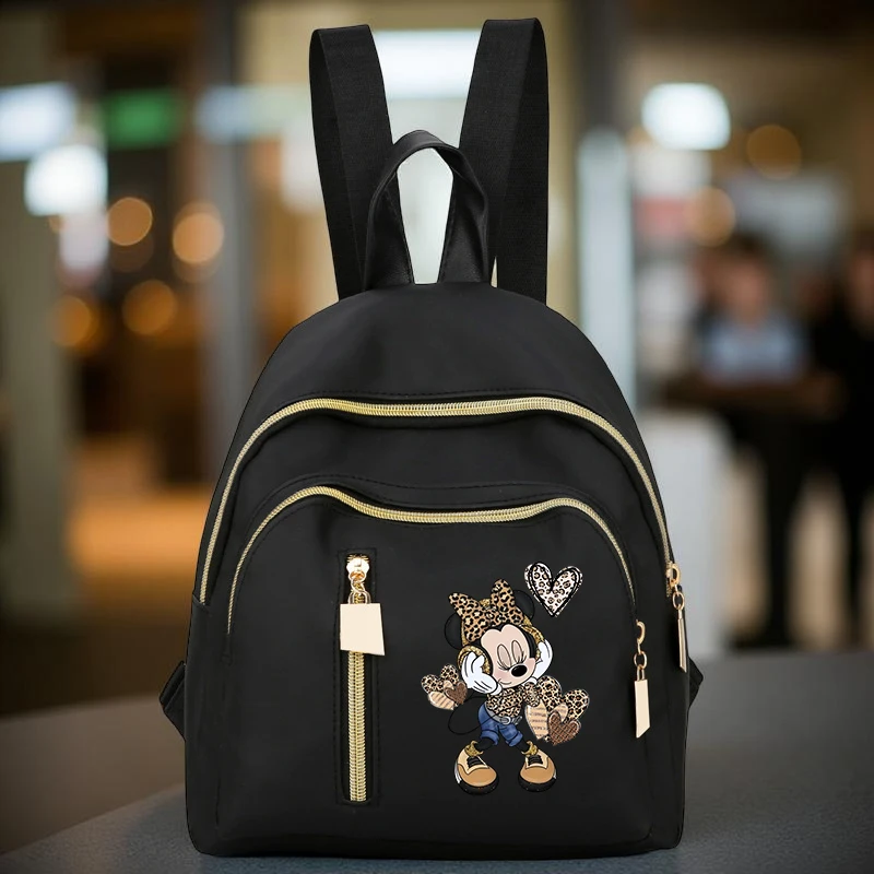 حقيبة ظهر ميكي ميني الصغيرة، أشرطة قابلة للتعديل، حقيبة نهارية كاجوال للسيدات للتنقل والتسوق والسفر، هدية مثالية للمعجبين