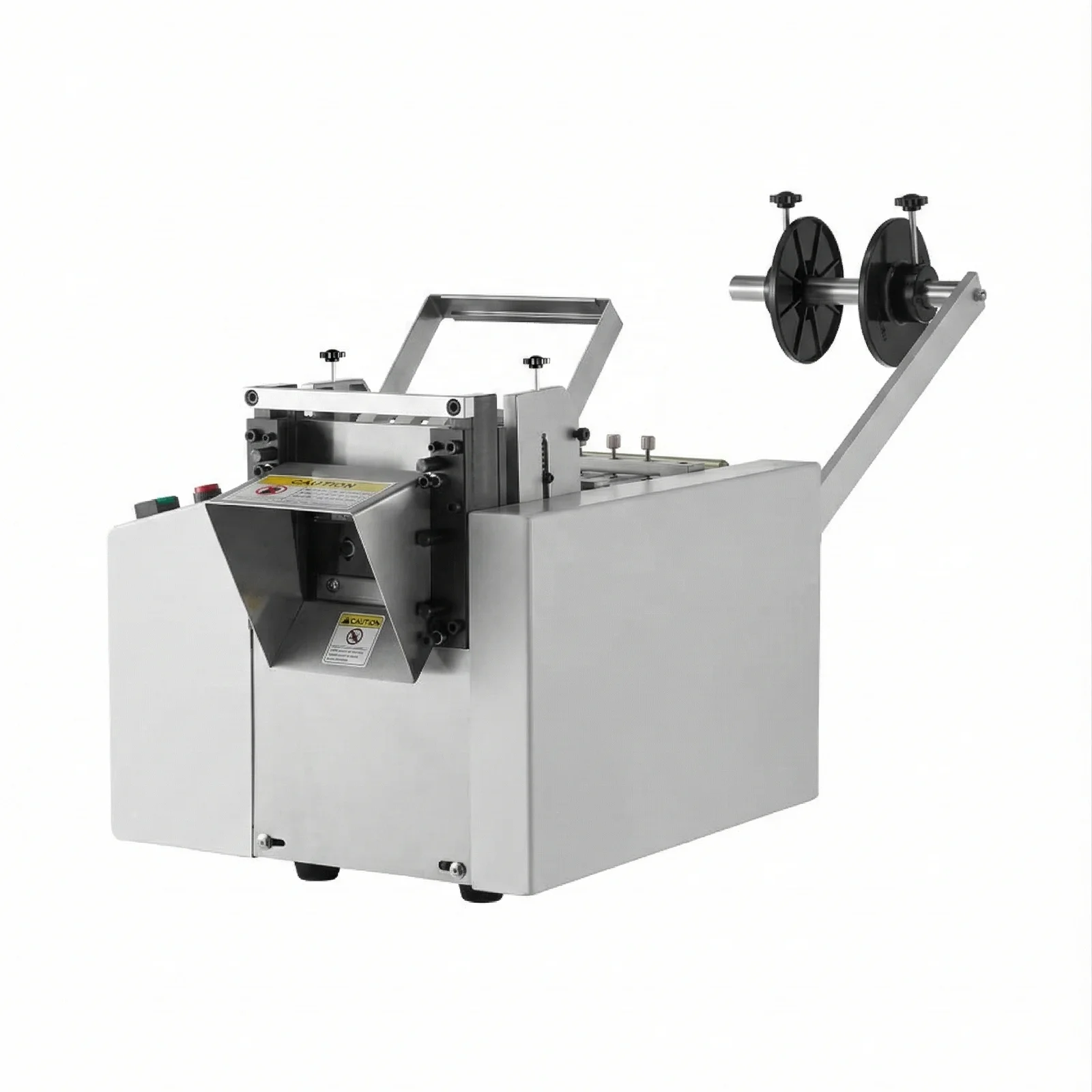 High precision 0.1mm automatic pipe cutting and strip cutting machine 1-85mm wide PVC casing wire cutting machine