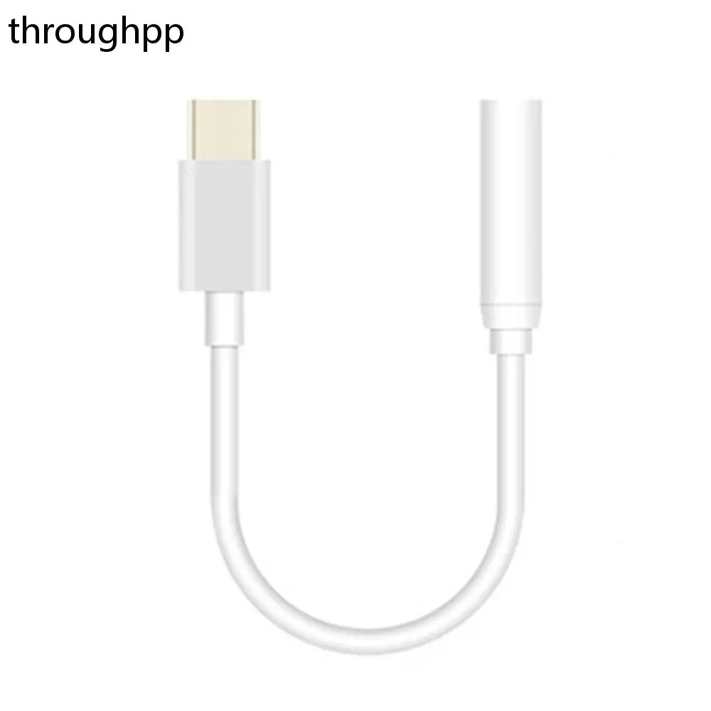 1 PC Universal Type-C to 3.5mm Earphone Cable Adapter for Xiaomi 6 Mi6 Letv 2 Pro 2 Max2