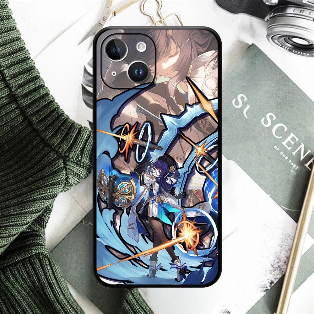 Seele Honkai Star Rail Clara Gepard Topaz Serval Bronya Phone Case for IPhone 15 14 13 12 11 Pro Max Mini XSMax  SE3 2 7 8 Plus