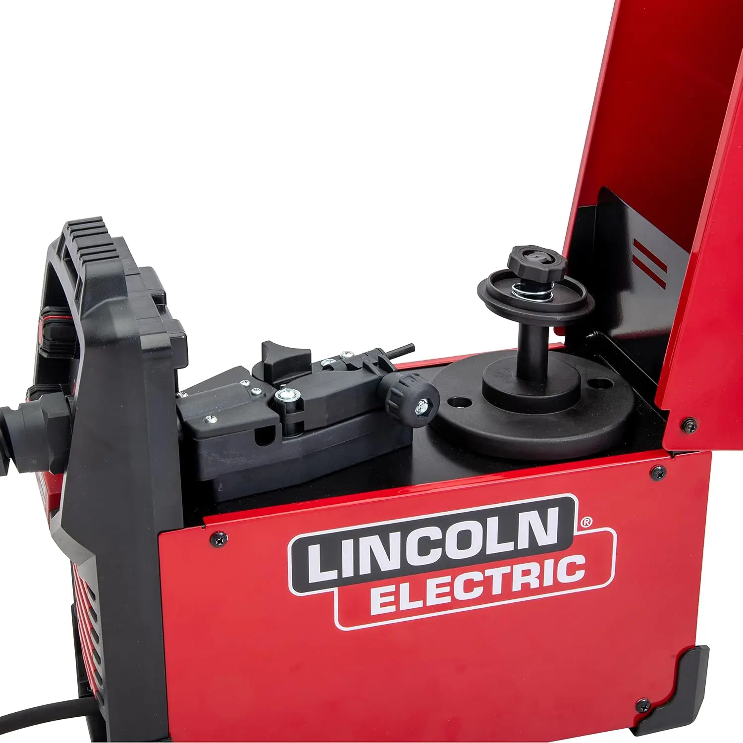 Lincoln Electric 90i FC Flux Core Wire Feed Weld-PAK Welder, 120V Welding Machine, Portable w/Shoulder Strap, Metal Case