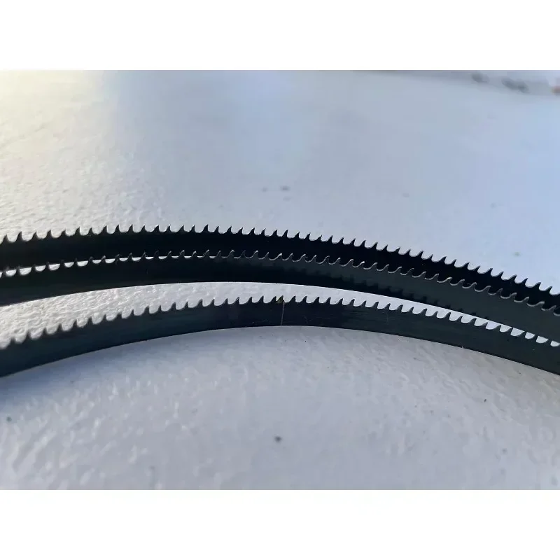 2 قطعة شفرة المنشار الحزامي 1575 مللي متر الفرقة المنشار بليد 1575 6.5 0.4 مللي متر 12T TPI ل الحطاب BS228 9 "الفرقة المنشار قطع الخشب النجارة