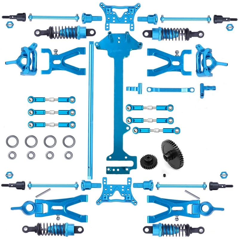 Metal Upgrade Parts Kit Drive Shaft Suspension Arm For Wltoys A959-B A969-B A979-B K929-B A959B 1/18 RC Car Accessories