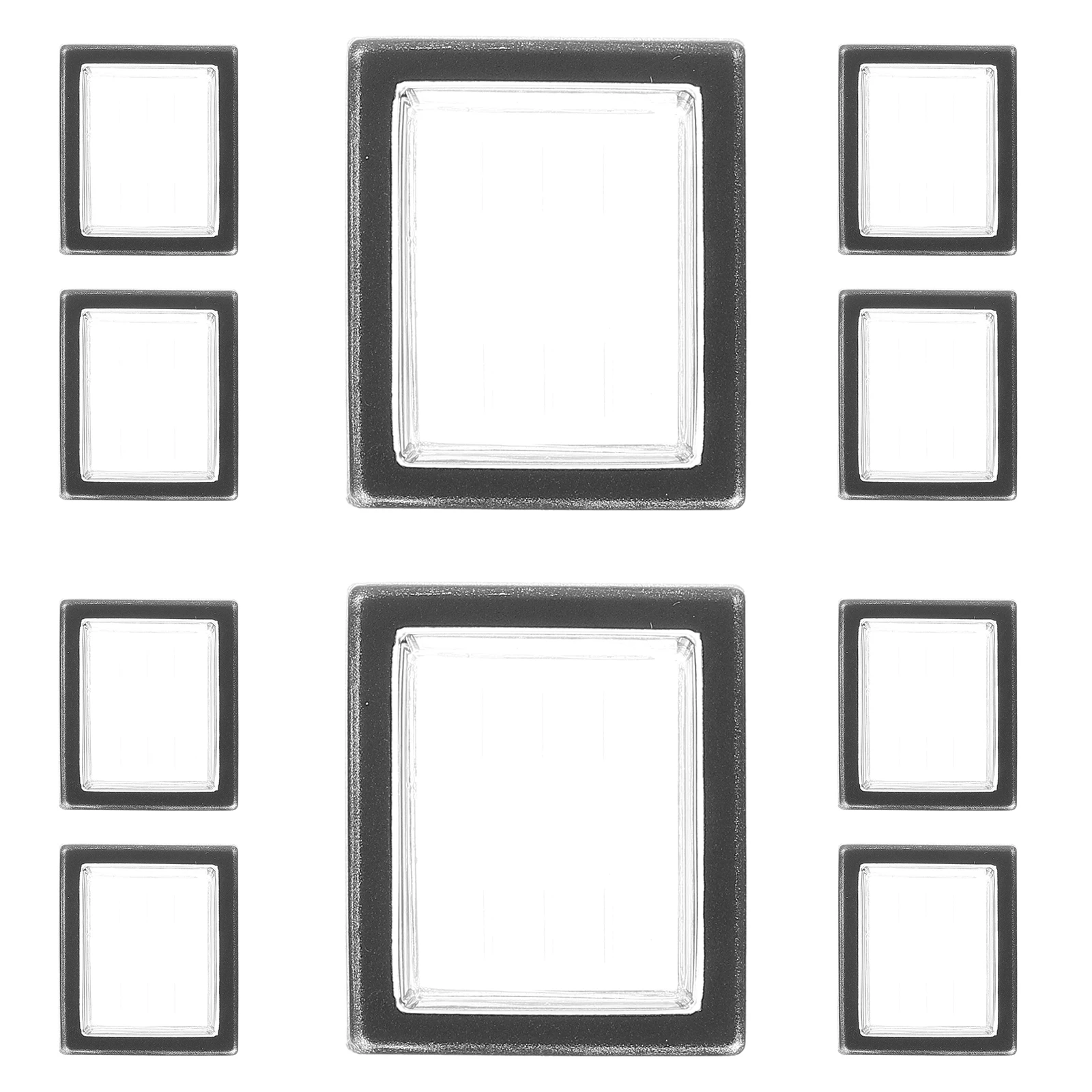 

15pcs Boat Shape Rocker Switch Cover Dustproof Waterproof Button Protector Emergency Stop Cap Flame Retardant Silicone Rocker