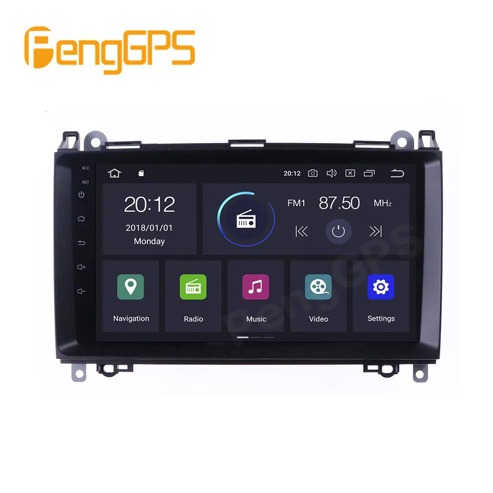 For Mercedes Benz B200 W169 A B-class W245 B170 Android Car Radio Stereo Multimedia Player 2 Din Autoradio GPS Navigation PX6