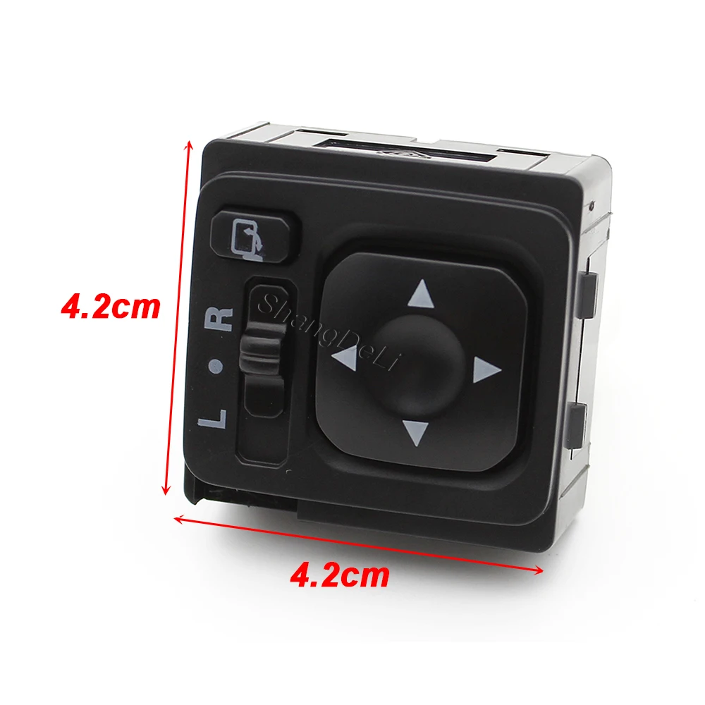 Wing Rearview Mirror Control Switch Button for Mitsubishi Outlander ASX Pajero Montero Lancer Eclipse MR417977