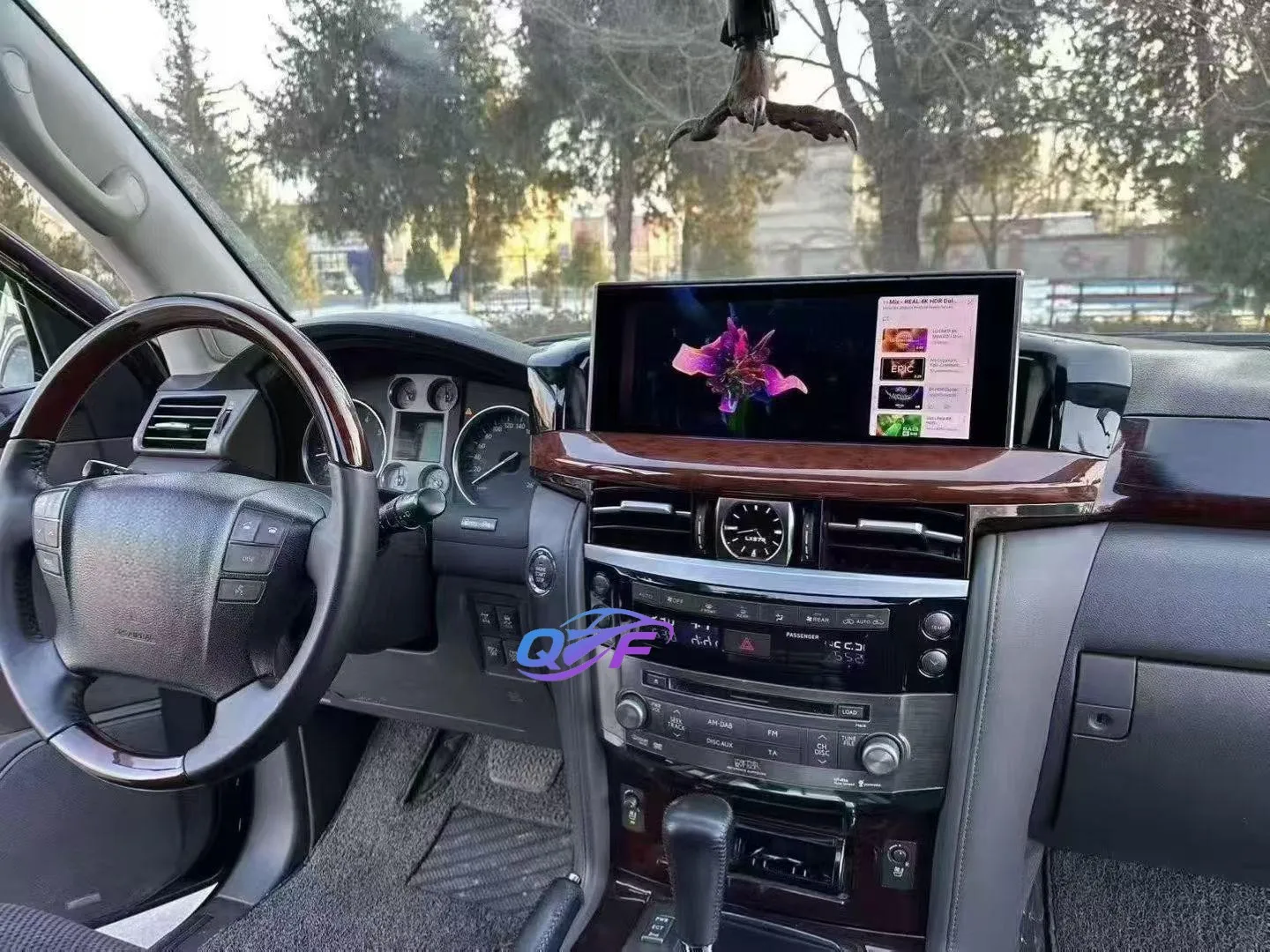 12.3 Inch Car Speedometer Panel Cluster Modification Kit Dashboard Linux System Car Digital Display for Toyota Prado 2004-2009