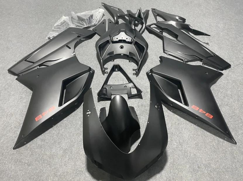 4 Gift new ABS fairing kit - suitable for Ducati 848, 1098, 1198 models for vehicle modification accessories - customizable