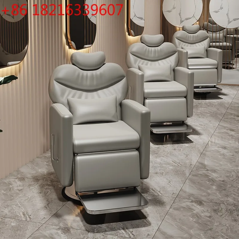 YAO electric hair chair barber shop chair hair  special reclining head