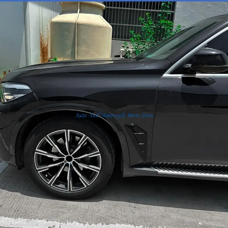 P9FD Matching Side Air Outlet Accent Pair for 2014-2018 F15 and F85 Vehicles, Adhesive-Mounted ABS Exterior Side Covers