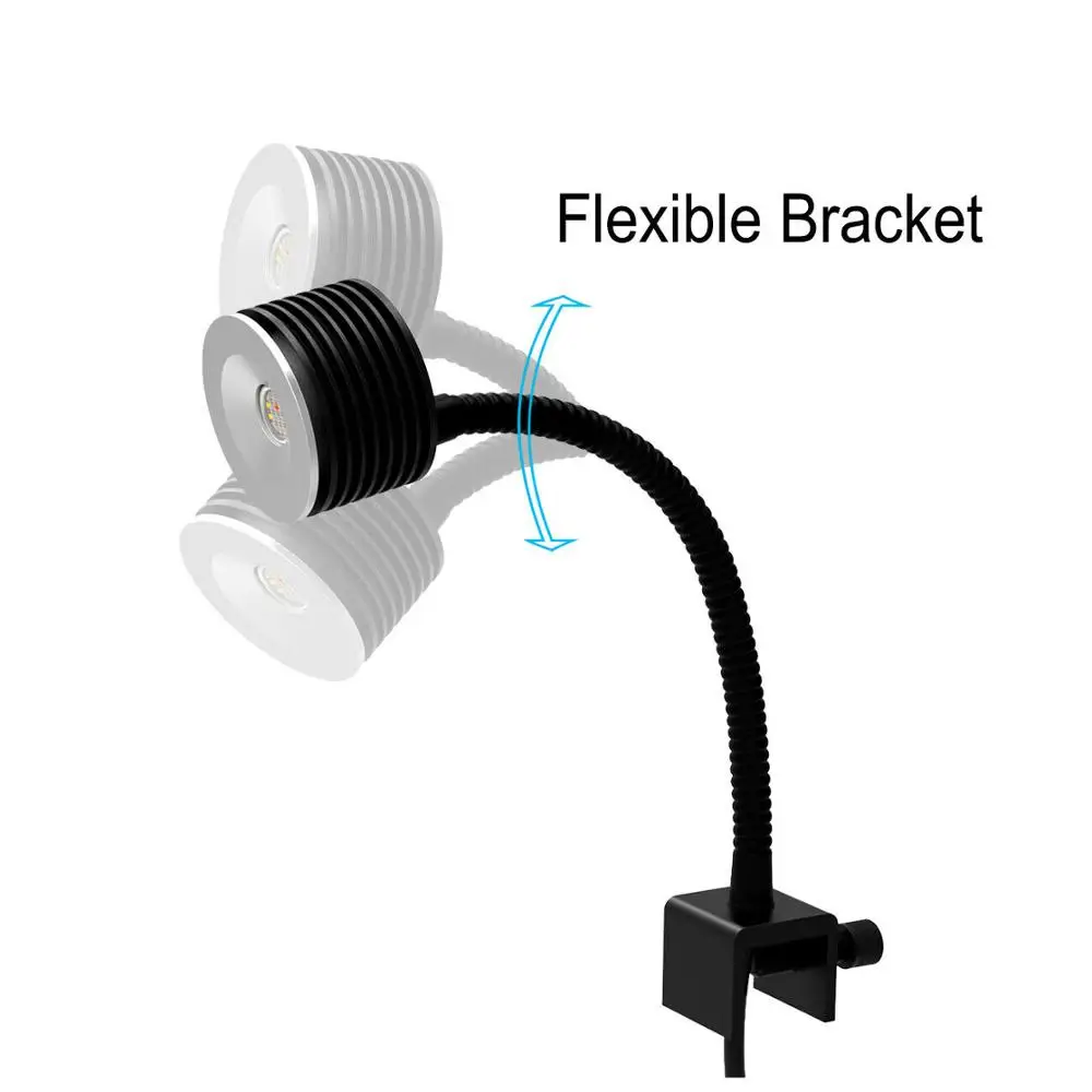 

Прожектор для фокусировки дайвинга, южноамериканский аквариум, освещение для ландшафтного дизайна, специальный светодиодный прожектор с зумом