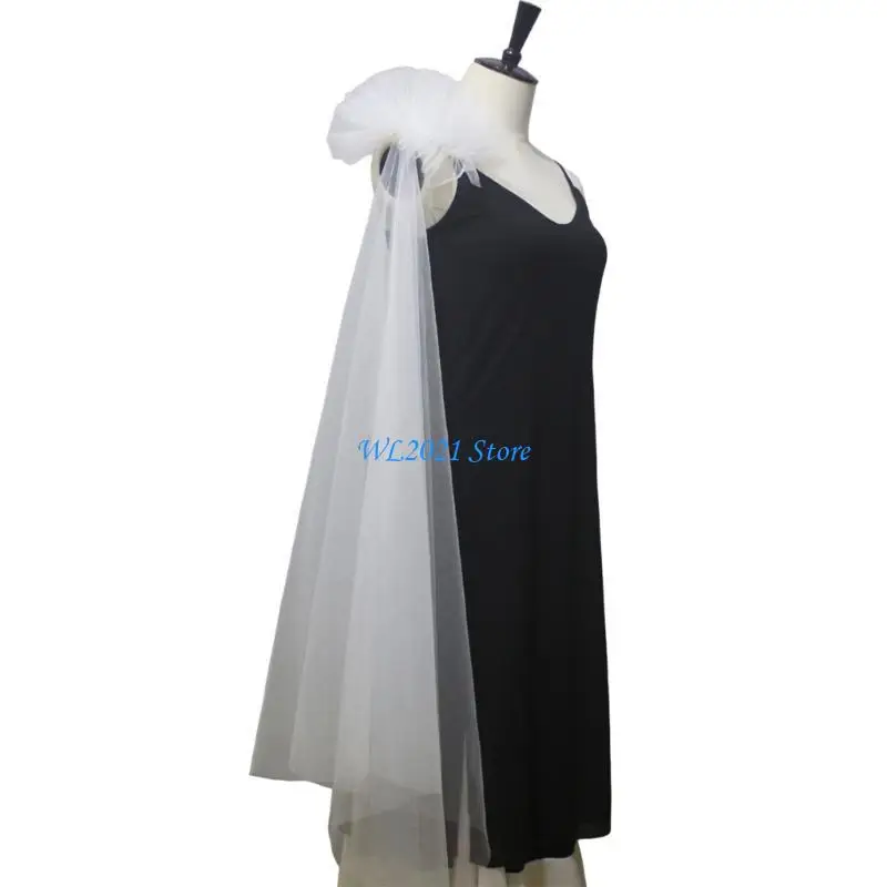 

G5GC Bride Shrug Delicate Bride Wedding Shoulder Corsage Bridal Shrug for Photography