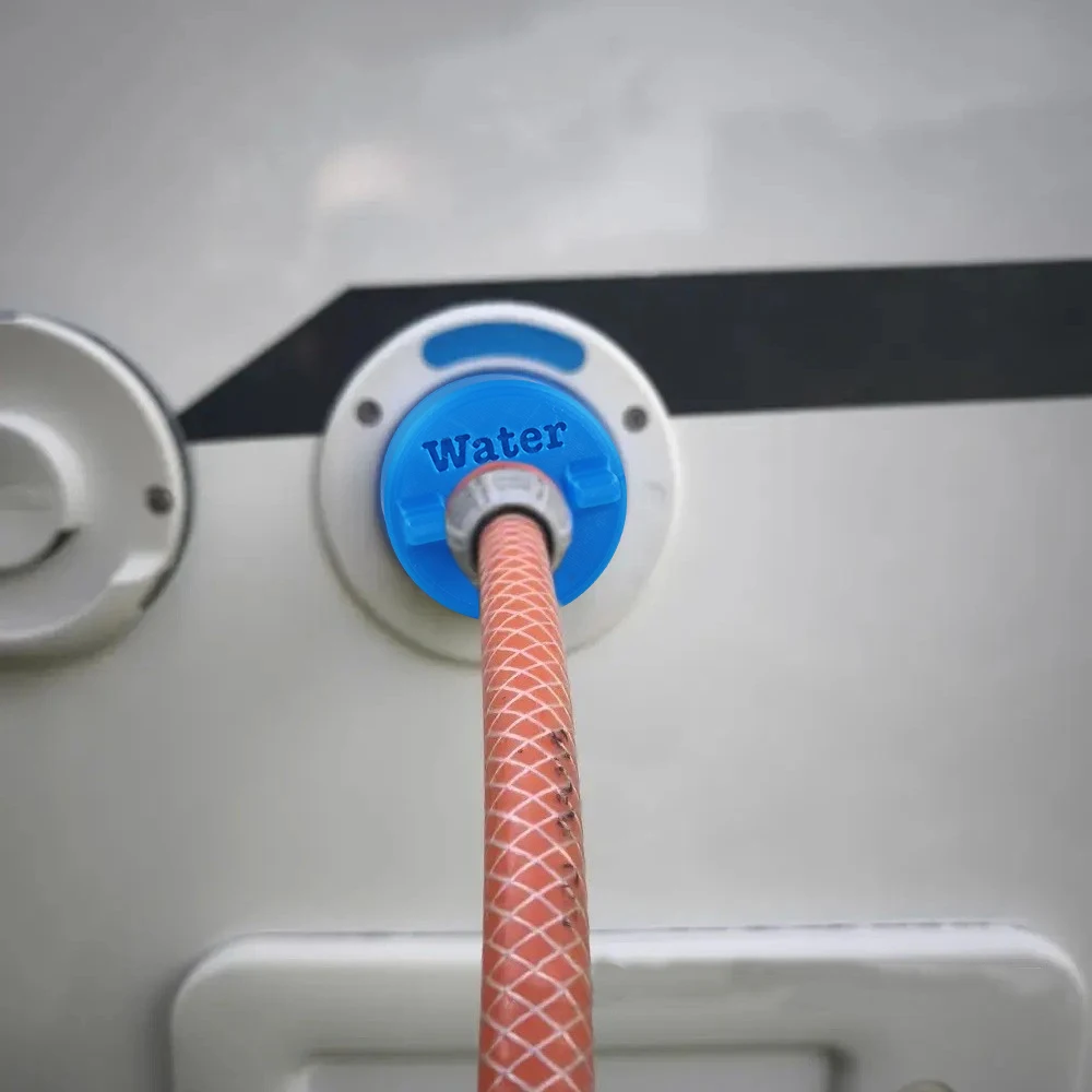 

For Motorhome Caravan Water-Adding Device Adapter Water Inlet Replacement Water Fill Connection Inlet Replacement Accessories