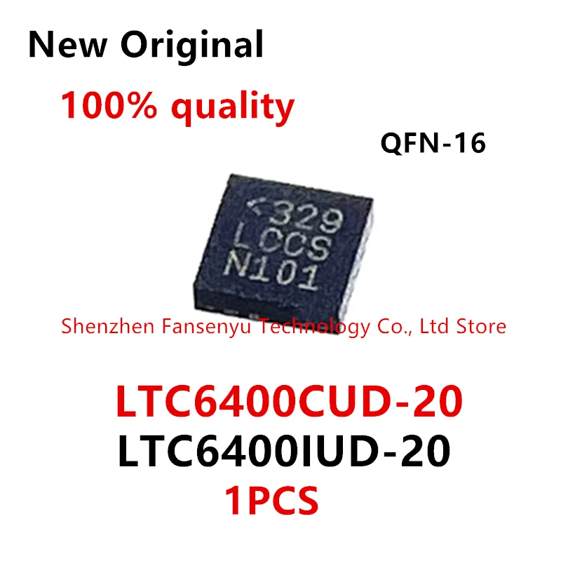 

(1piece)100% New LTC6400CUD-20 LTC6400IUD-20 LCCS QFN-16 Chipset