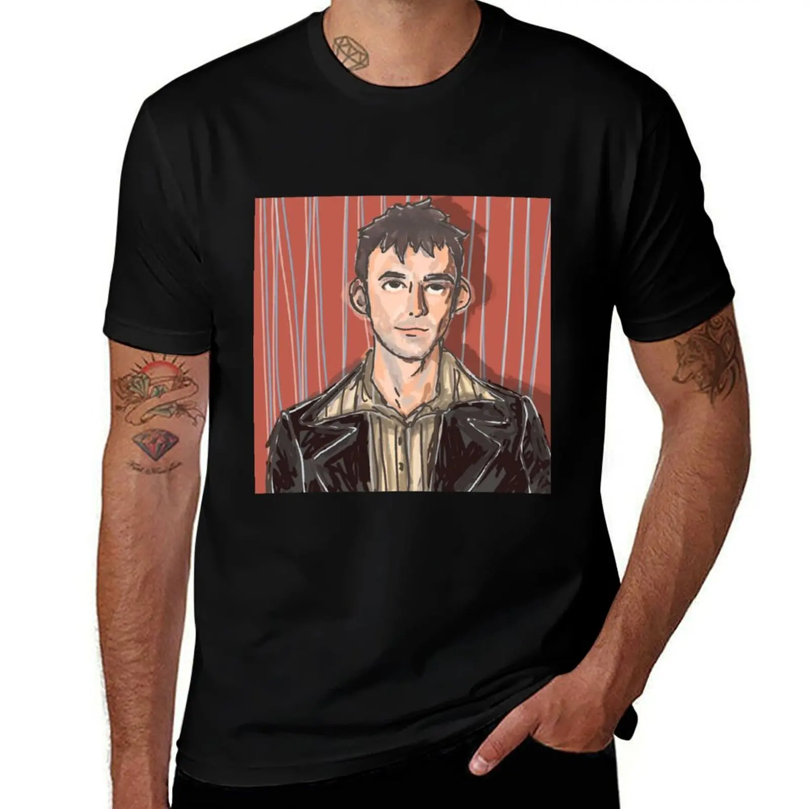 Sam Tyler T-Shirt Simple Casual Short Sleeve Cotton T-Shirt