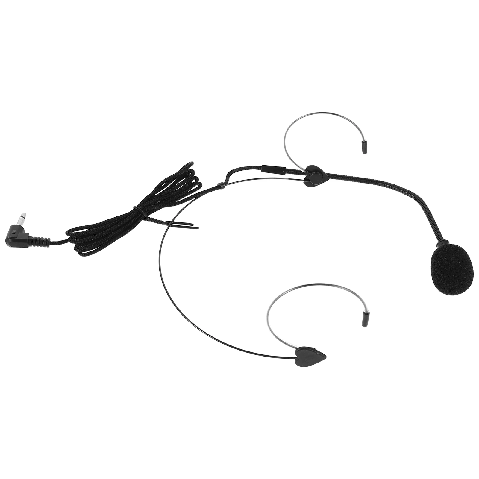 Headset Microphone Over Ear Condenser Mic For Teachers Tour Guides Lectures Presentations Lightweight Universal Fit Voice