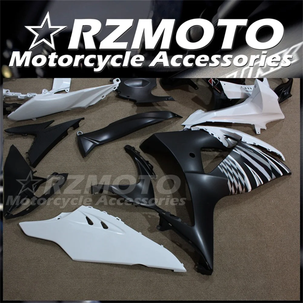 ABS motocicleta carenagens Kit para Suzuki, Custom branco e preto, novo, GSX-R1000, K9, 2009, 2010, 2011, 2012, 2013, 2014, 2015, 2016