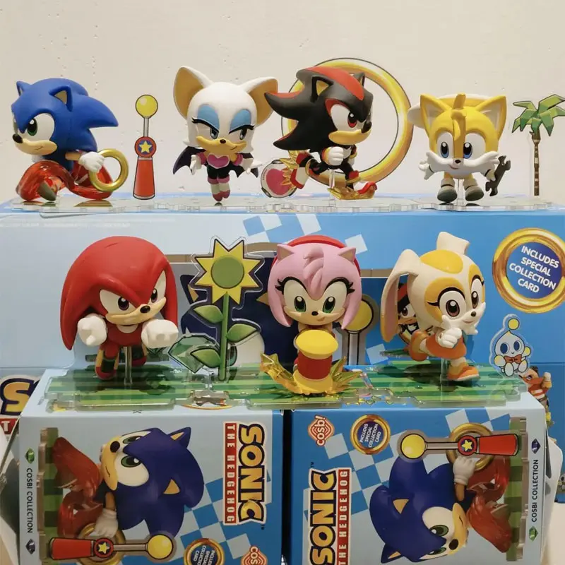 

Sonic The Hedgehog Mini Cosplay Doll Cute Blind Box Collectible Figure Trendy Gift For Women