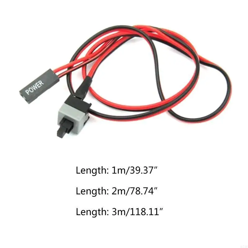H7JF Computadora placa base Cable alimentación encendido/apagado/Restablecer Componentes computadora reemplazo
