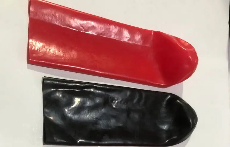 Smooth latex sheath for the penis anal condom DIY Underpants Catsuit Exotic Accessories